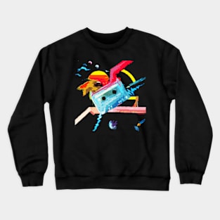 Pixel Cassette Crewneck Sweatshirt